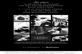 Pay just 5% and book 3 BHK at Rustomjee Crown in Mumbai